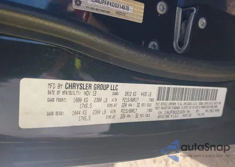 2013 Jeep Patriot Latitude from USA, damaged, VIN 1C4NJPFBXDD214870